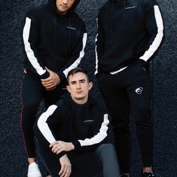 Alphalete stripe hoodie - Picture 2 of 2